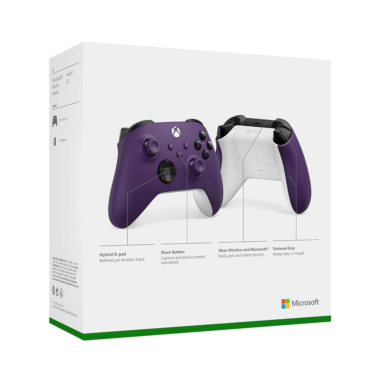Microsoft - Xbox Wireless Controller: Astral Purple - Microsoft
