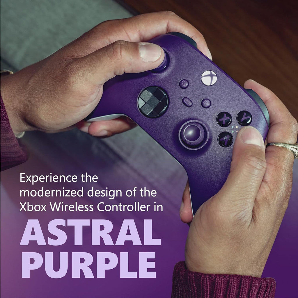 Microsoft - Xbox Wireless Controller: Astral Purple - Microsoft