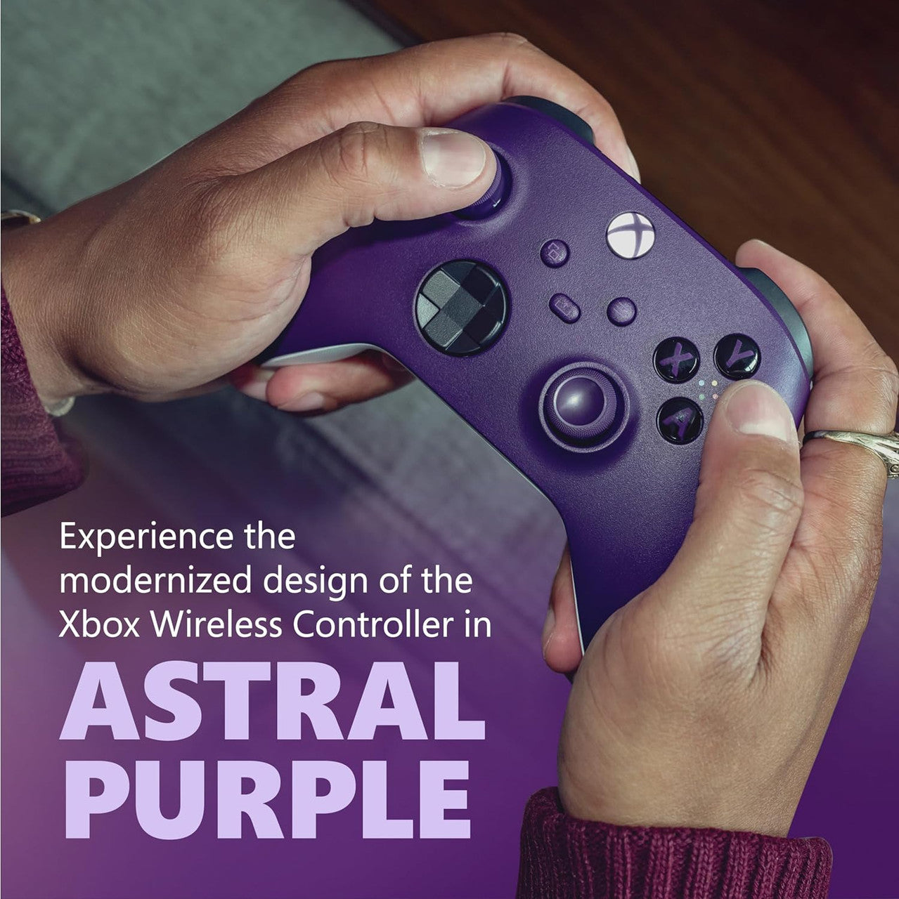 Microsoft - Xbox Wireless Controller: Astral Purple - Microsoft