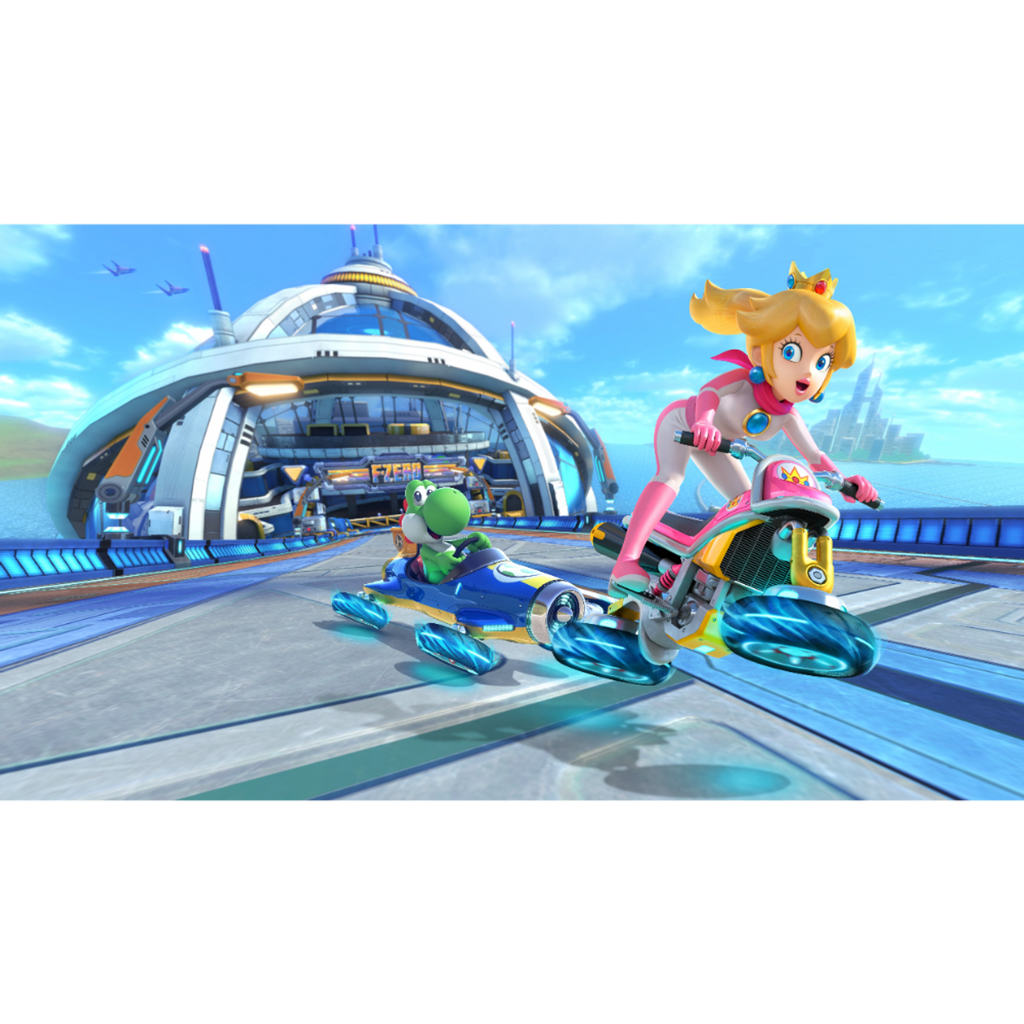 Nintendo - Switch Console Neon Red & Blue - Mario Kart 8 Deluxe Bundle (2024)