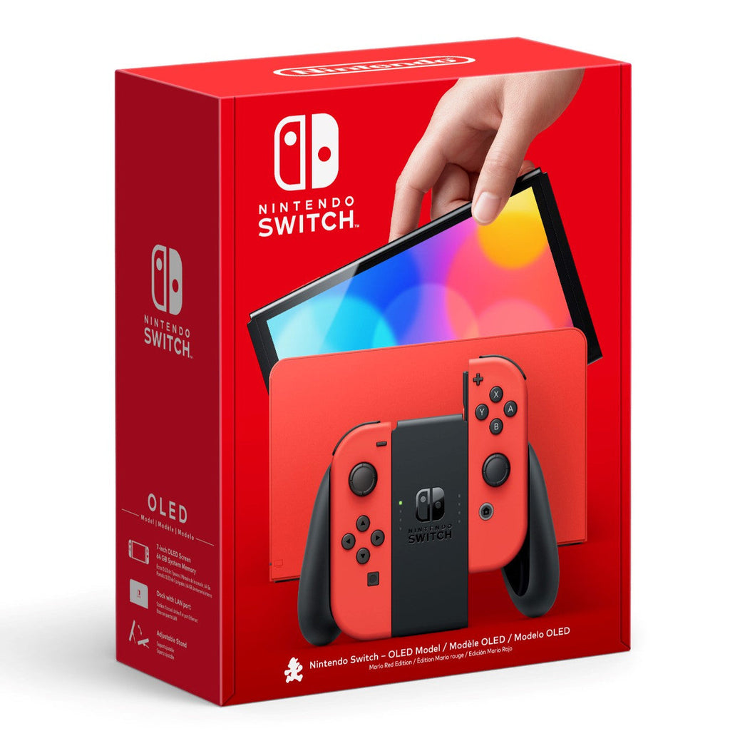 Nintendo - Switch Console OLED - Mario Red Edition