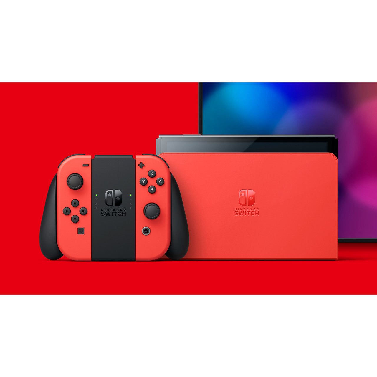 Nintendo - Switch Console OLED - Mario Red Edition